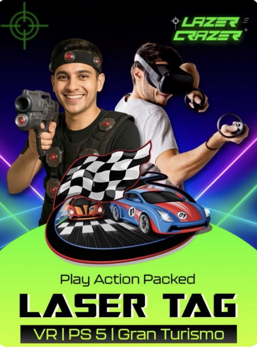 LAZER CRAZER NOIDA & HAUZ KHAS