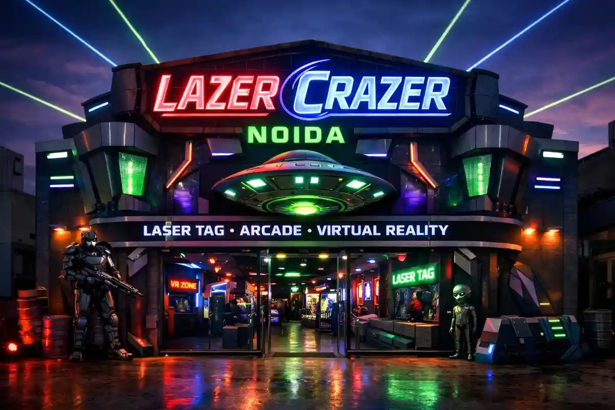 Lazer Crazer Noida ₹899 Offer | Best Gaming Zone & Laser Tag