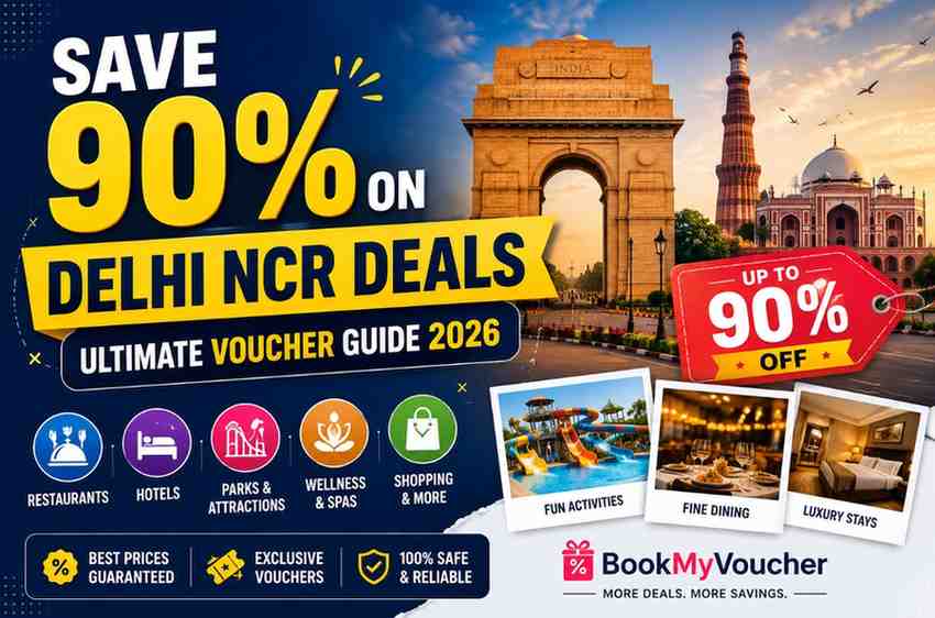 Save 90% on Delhi NCR Deals | Ultimate Voucher Guide 2026
